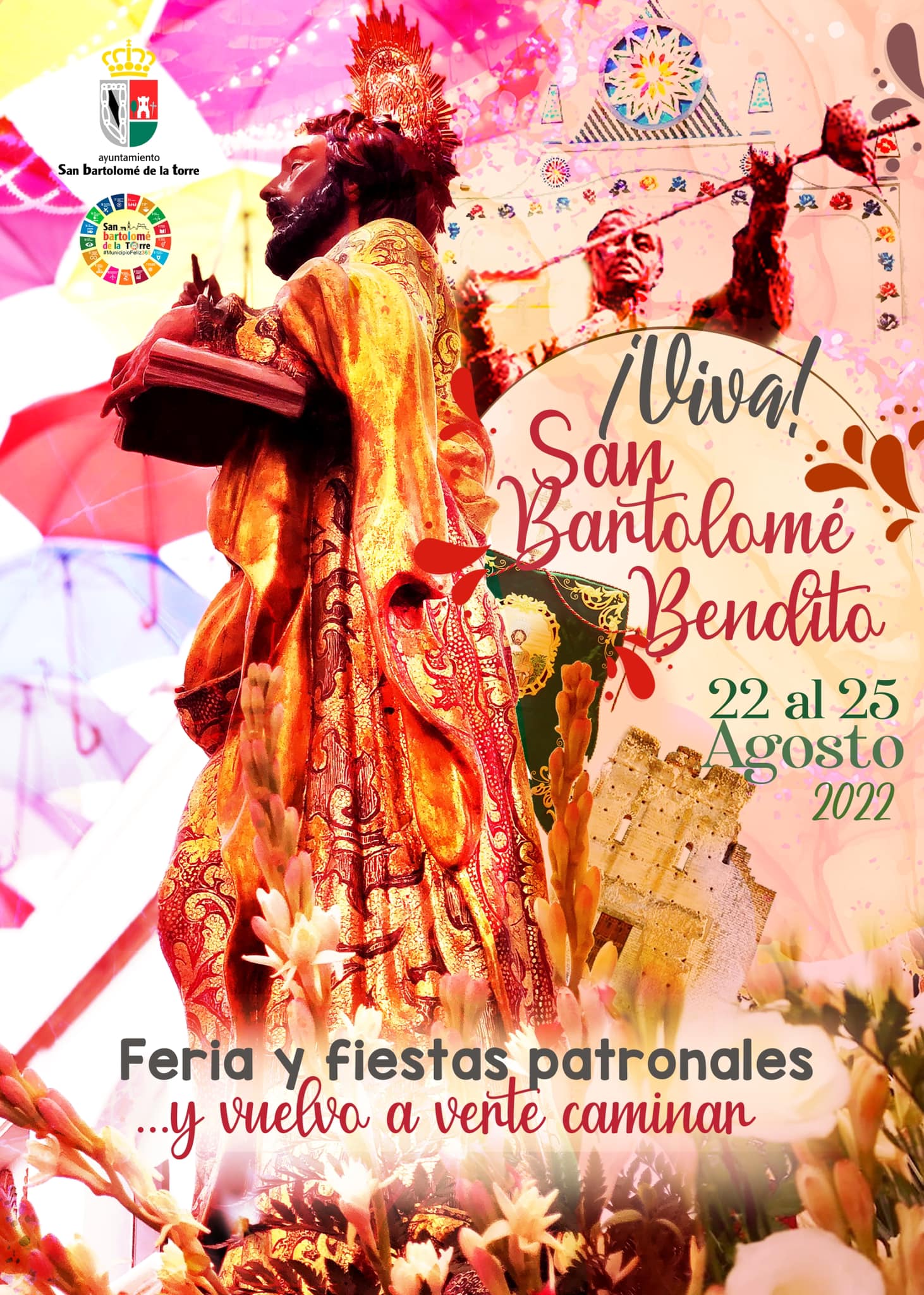 Fiestas patronales en honor de San Bartolomé 2022 San Bartolomé de la Torre